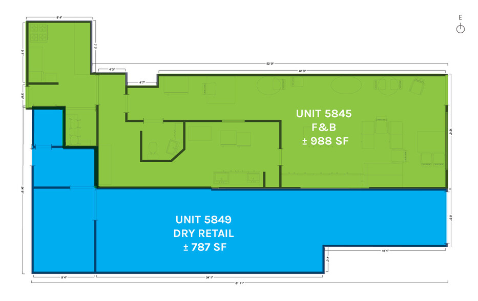 5849 Sunset Dr, South Miami, FL for lease - Floor Plan - Image 3 of 3