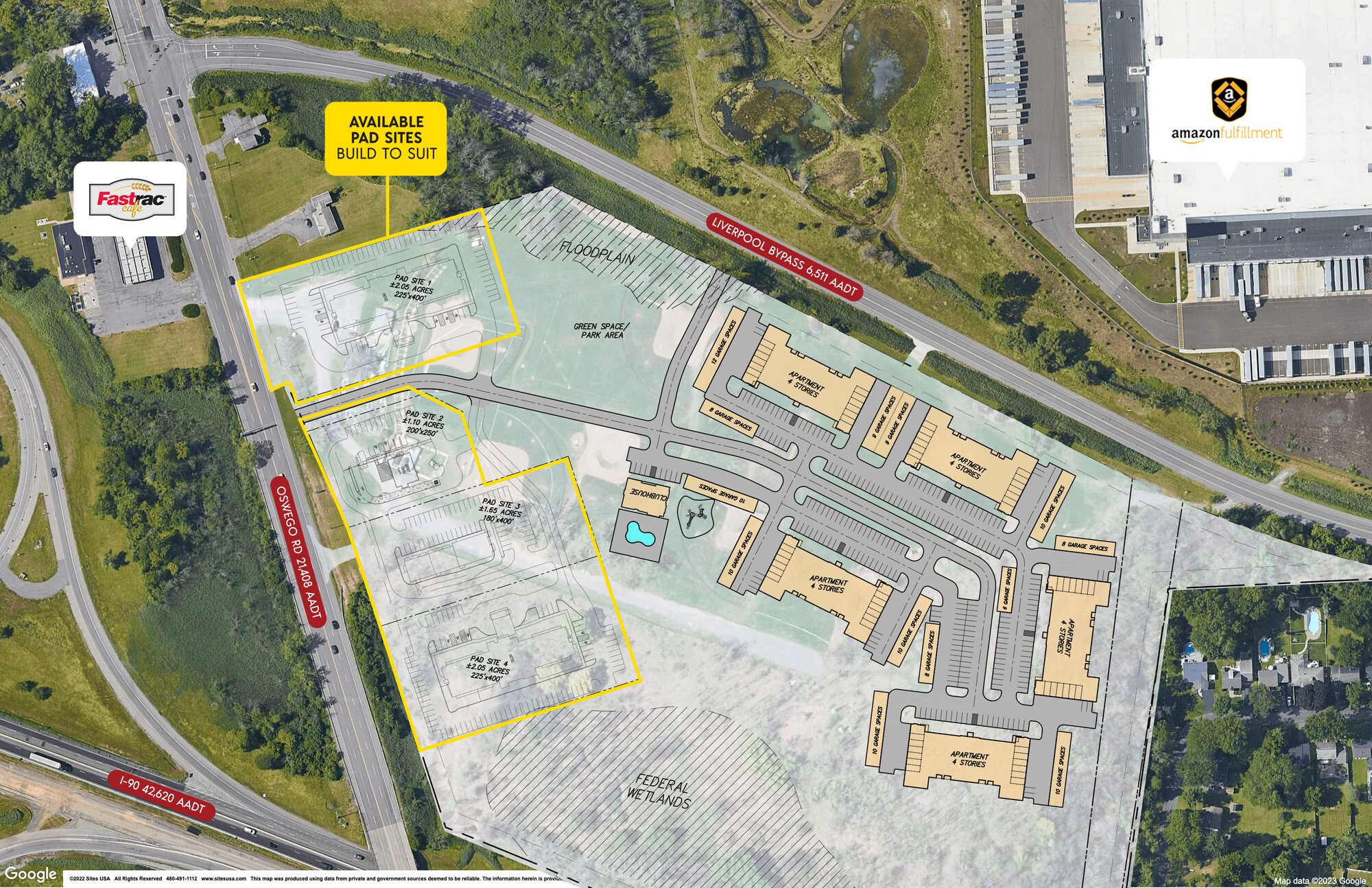 7192 Oswego Rd, Liverpool, NY for sale Site Plan- Image 1 of 5