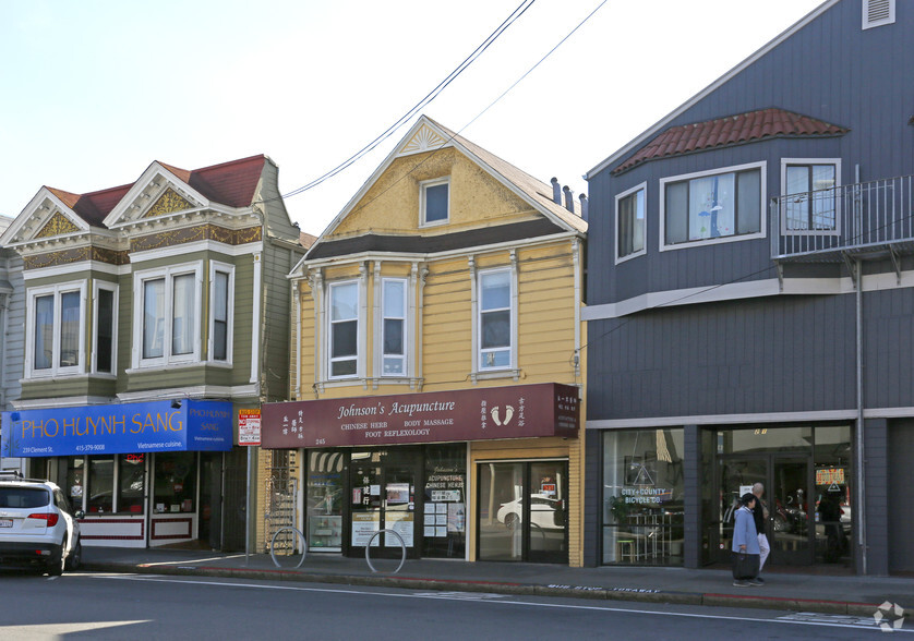 245 Clement St, San Francisco, CA à vendre - Photo principale - Image 1 de 1