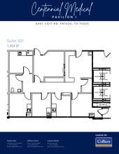 4401 Coit Rd, Frisco, TX à louer Plan d’étage- Image 1 de 1