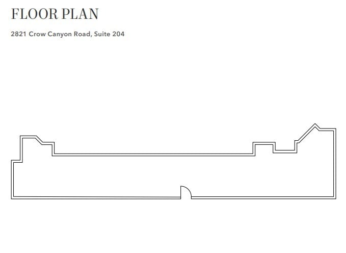 2817 Crow Canyon Rd, San Ramon, CA for lease Floor Plan- Image 1 of 1