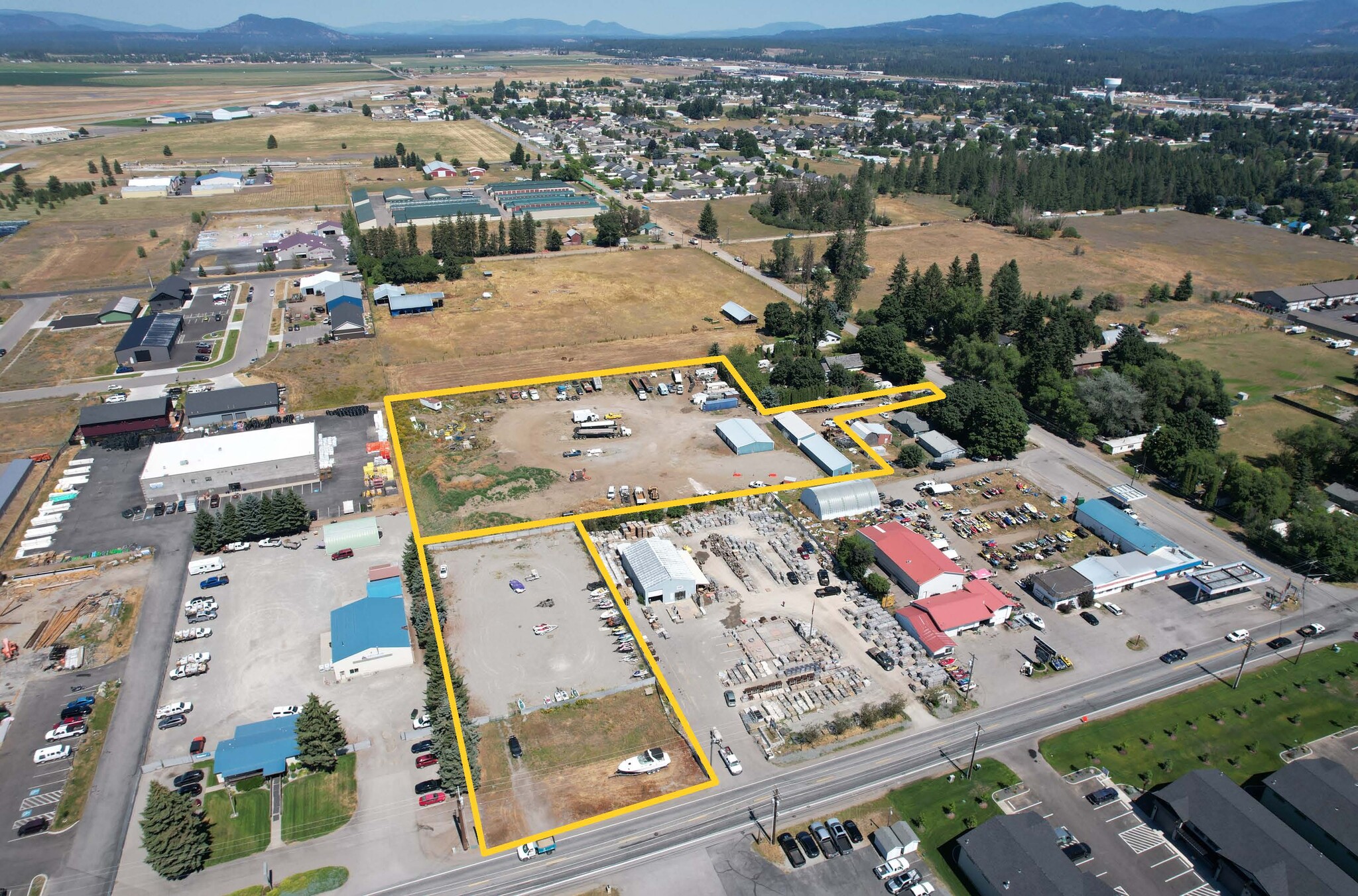 9753 N Ramsey Rd, Hayden, ID for sale Aerial- Image 1 of 3