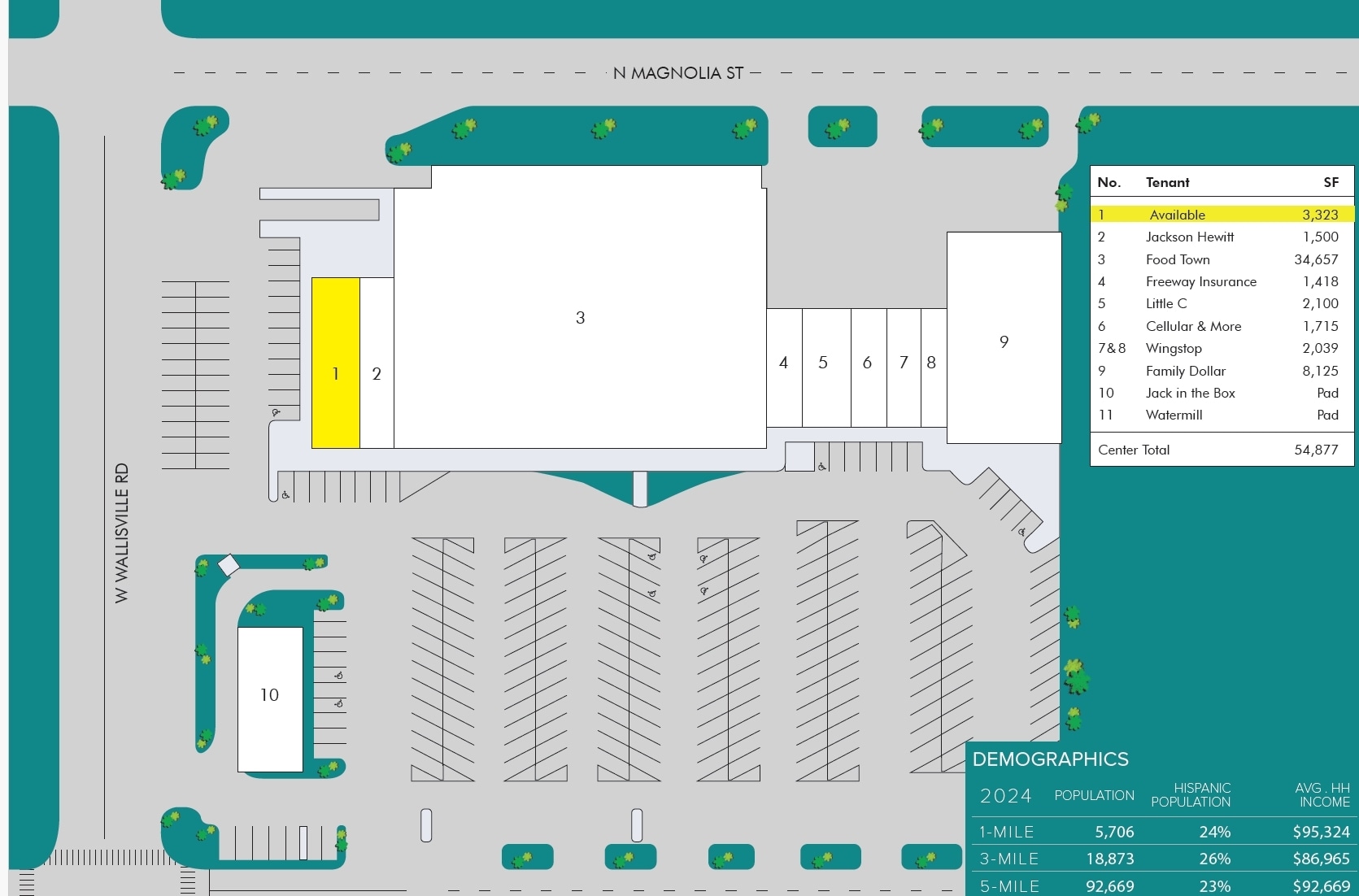 302 N Main St, Highlands, TX for lease Site Plan- Image 1 of 1