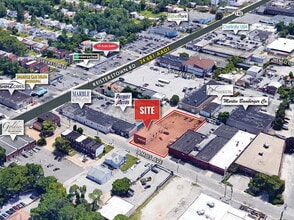 4105 Amos Ave, Baltimore, MD - Aerial  map view