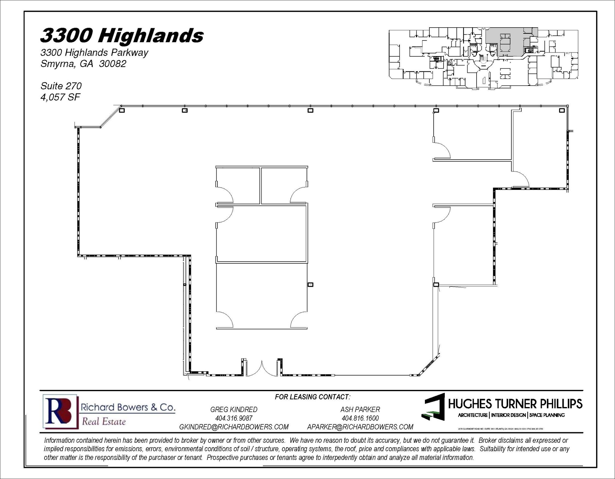 3300 Highlands Pky, Smyrna, GA à louer Plan d  tage- Image 1 de 1