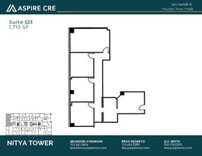 2211 Norfolk St, Houston, TX for lease Floor Plan- Image 1 of 1