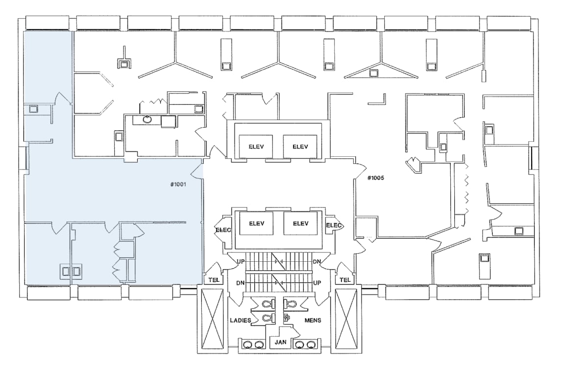 805 W Broadway, Vancouver, BC for lease Floor Plan- Image 1 of 1