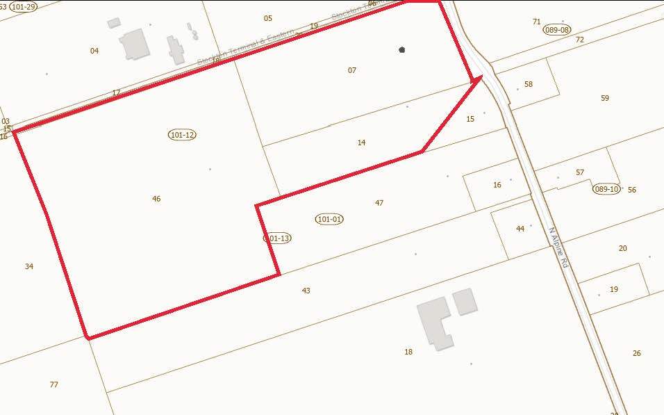 2577 N Alpine Rd, Stockton, CA for lease Plat Map- Image 1 of 2