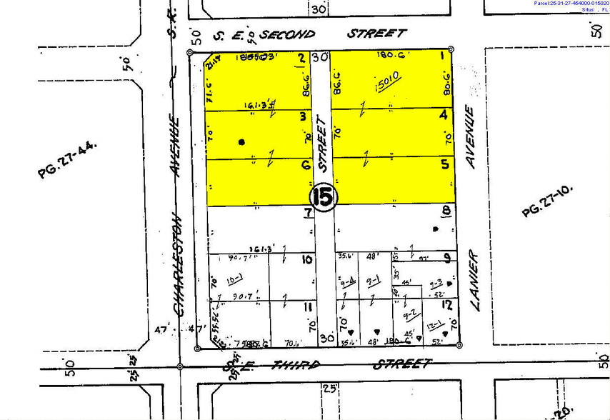 201 S Charleston Ave, Fort Meade, FL à louer - Plan cadastral - Image 2 de 26