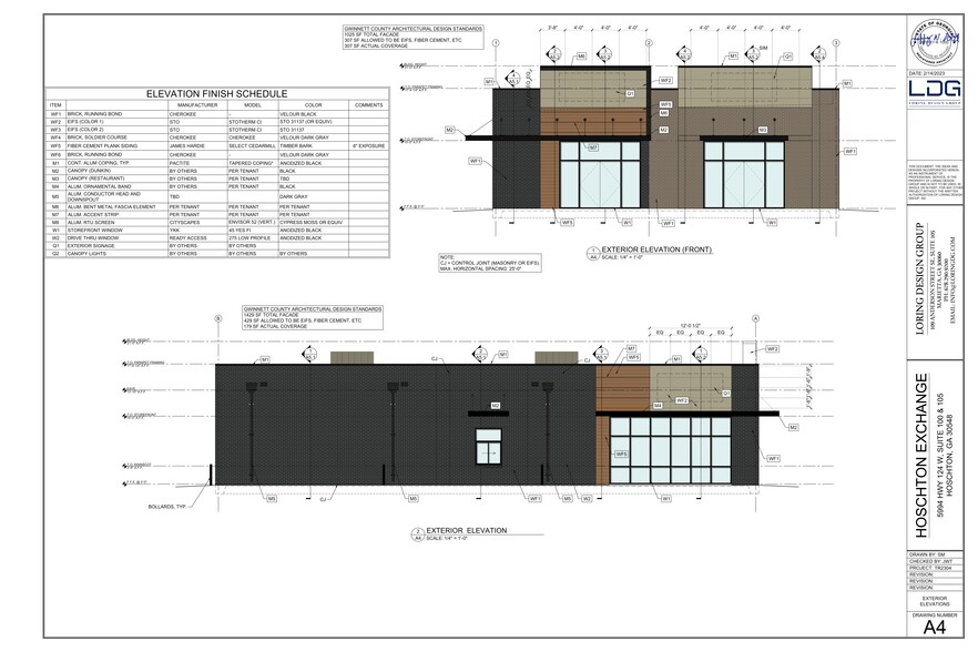 5994 GA-124 Hwy, Hoschton, GA à louer - Plan de site - Image 1 de 5