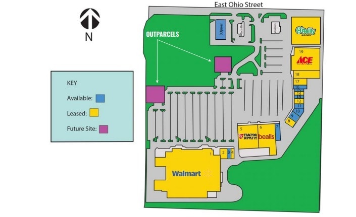 1808 E Ohio St, Clinton, MO for lease Site Plan- Image 1 of 1