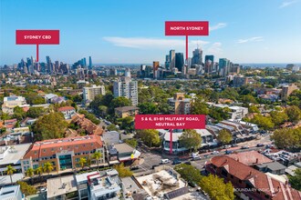 81 Military Rd, Neutral Bay, NSW - Aerial  map view