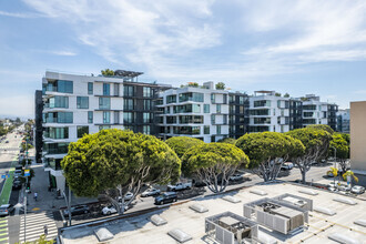 500 Broadway, Santa Monica, CA - aerial  map view