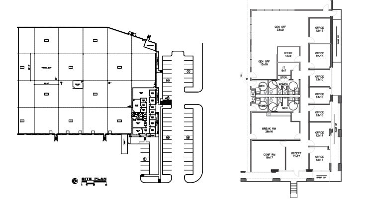 921 W Bethel Rd, Coppell, TX à louer Plan d’étage- Image 1 de 1