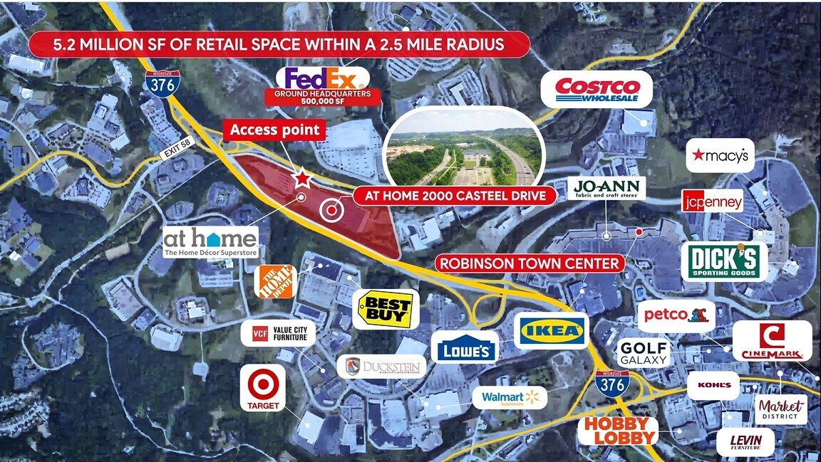 1000-2000 Casteel Dr, Coraopolis, PA for lease Building Photo- Image 1 of 14