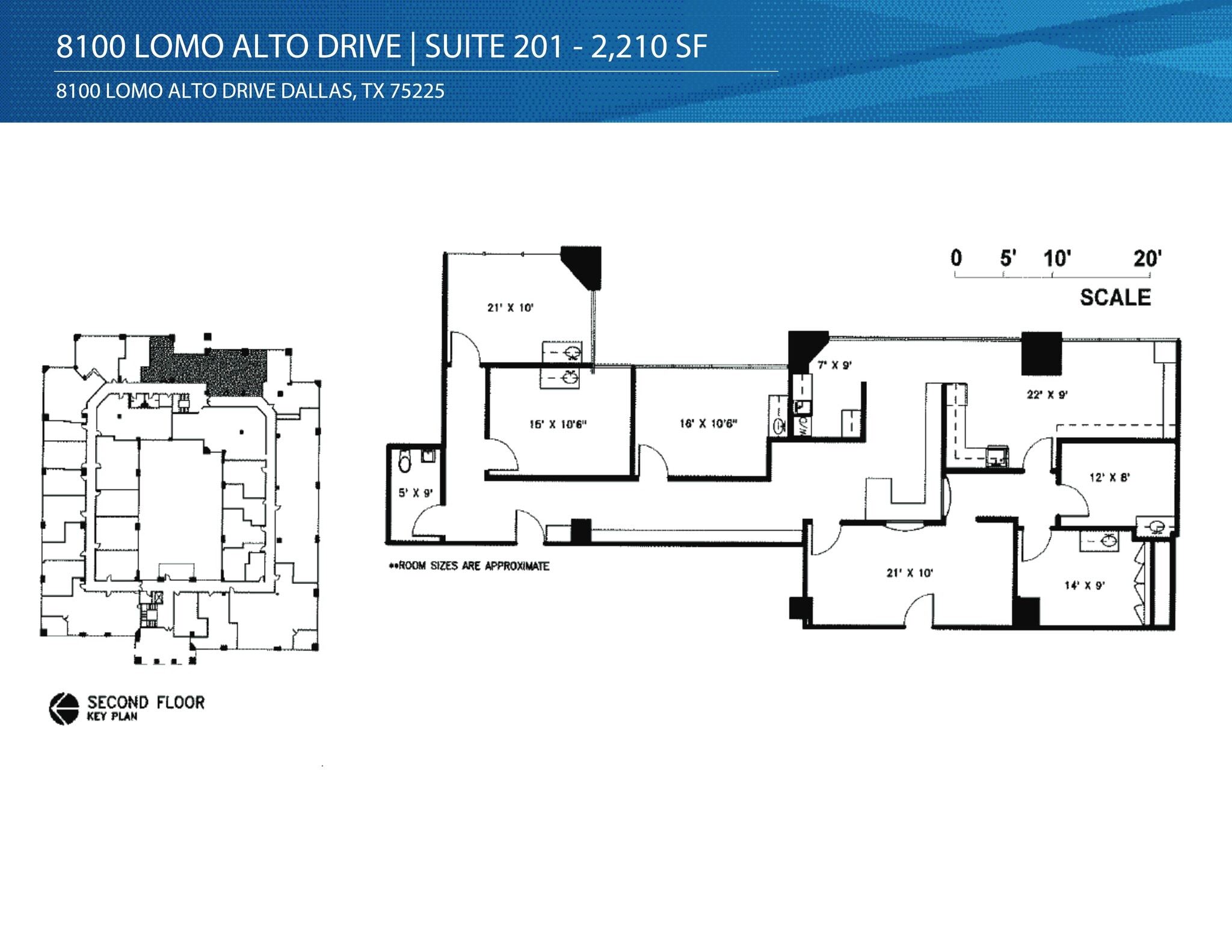 8100 Lomo Alto Dr, Dallas, TX for lease Site Plan- Image 1 of 1