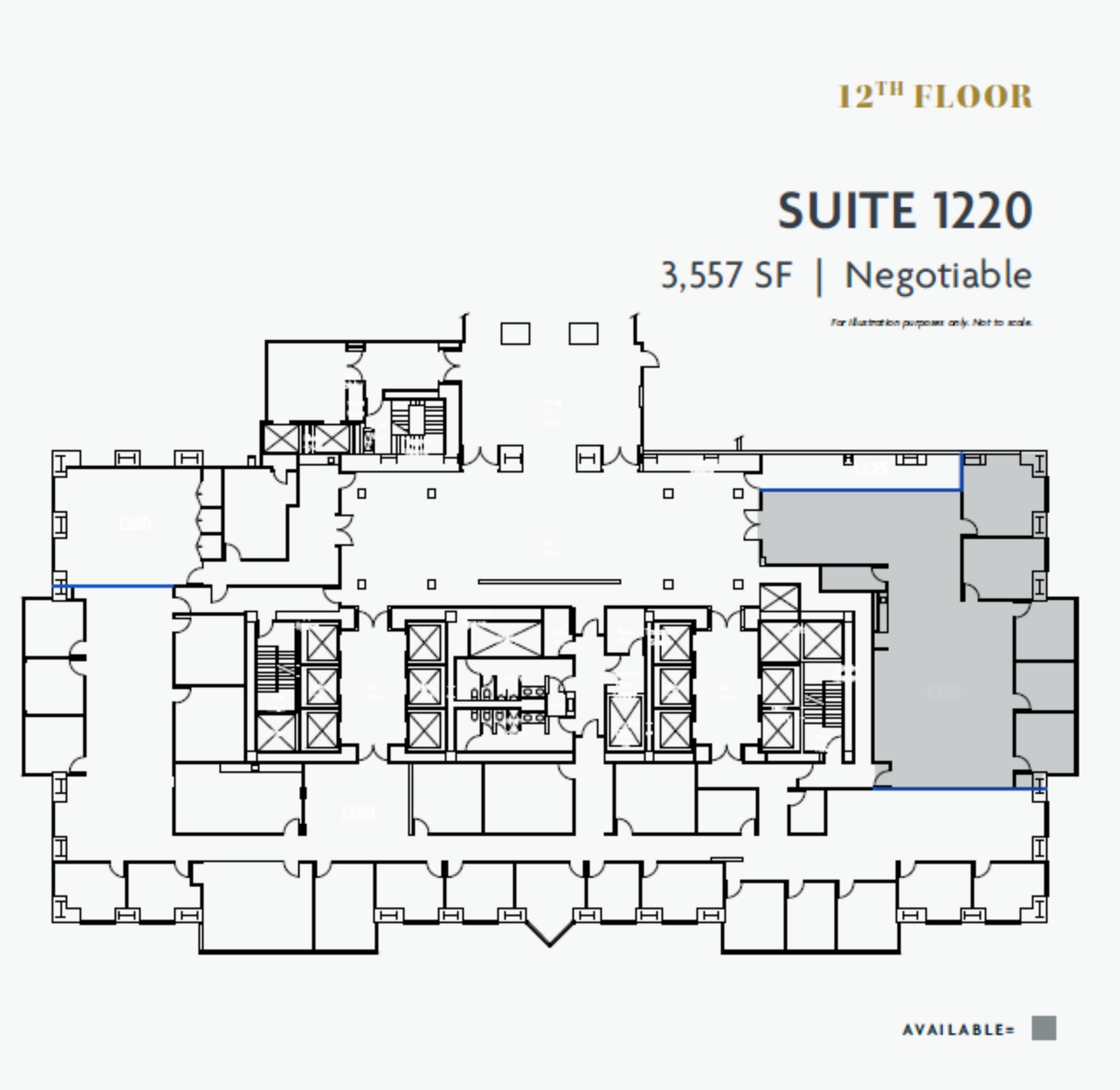 750 B St, San Diego, CA à louer Plan d’étage- Image 1 de 1
