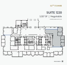 750 B St, San Diego, CA à louer Plan d’étage- Image 1 de 1