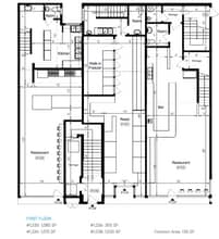 1330 Polk St, San Francisco, CA à louer Plan d’étage- Image 1 de 2