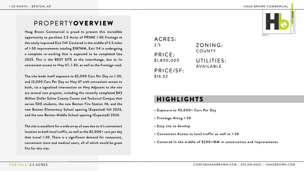 13640 N Interstate 30, Benton, AR à vendre - Photo du bâtiment - Image 2 de 8