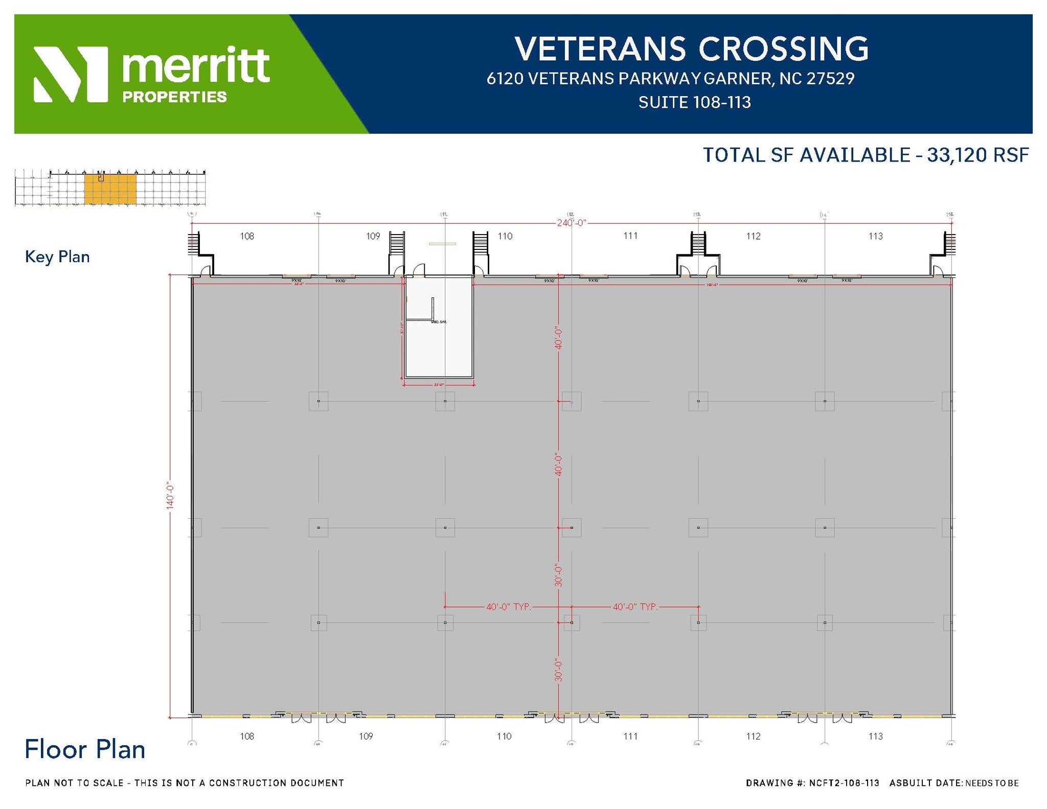 6100 NC Highway 42 W, Garner, NC for lease Floor Plan- Image 1 of 1