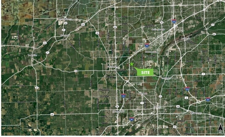 SWC Taylor Rd & Budler Rd, Plainfield, IL à vendre - Plan de site - Image 2 de 2