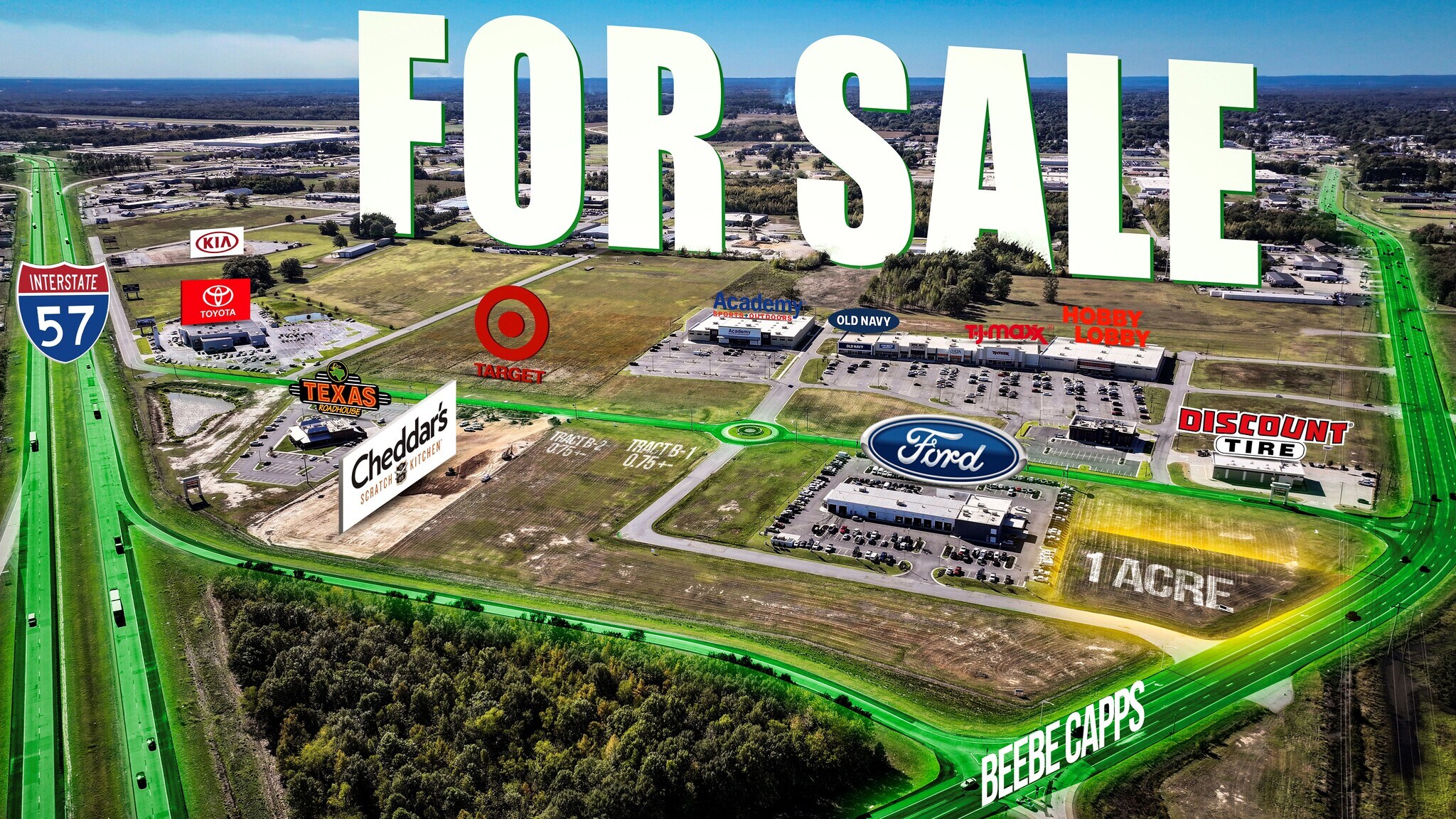 0 E Beebe Capps, Searcy, AR à vendre Photo du bâtiment- Image 1 de 3