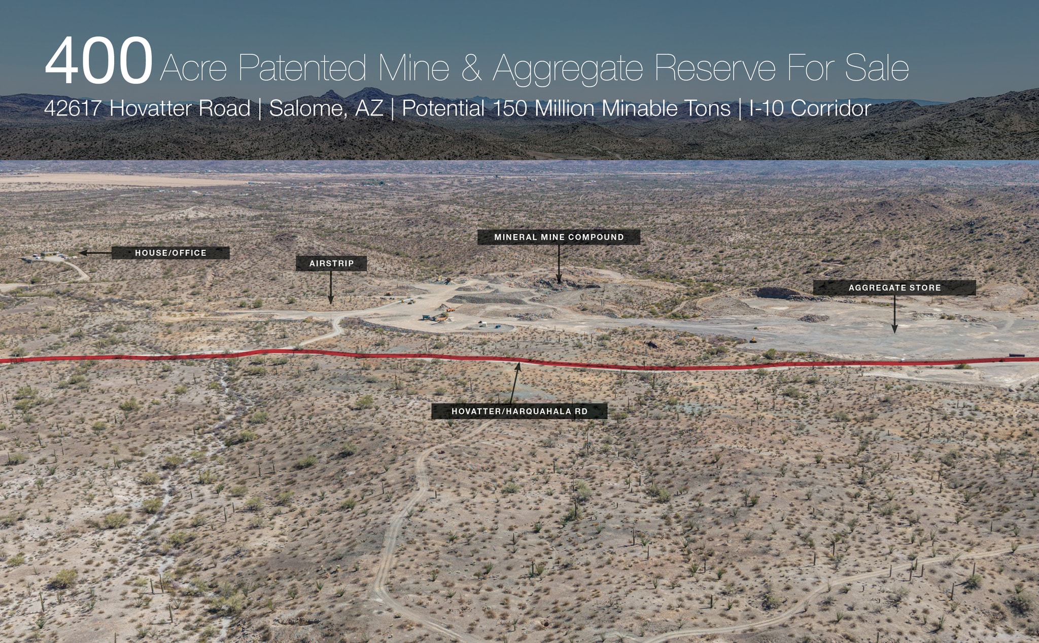 42617 Hovatter Rd, Salome, AZ for sale Building Photo- Image 1 of 4