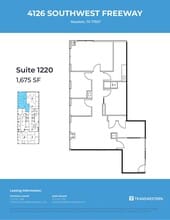 4126 Southwest Fwy, Houston, TX for lease Floor Plan- Image 1 of 1