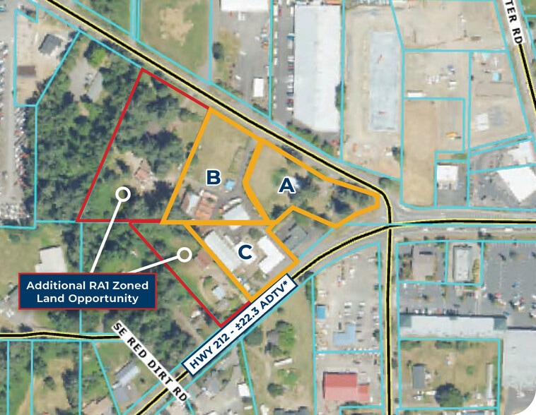 19770 SE Sunnyside Rd, Damascus, OR for sale - Plat Map - Image 3 of 6