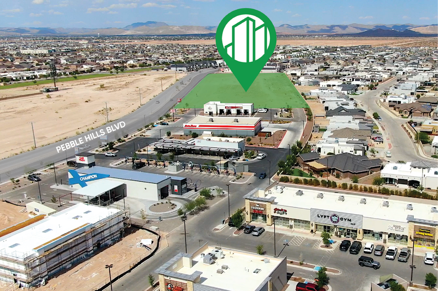 Pebble Hills Blvd, El Paso, TX à vendre - Photo du bâtiment - Image 2 de 4