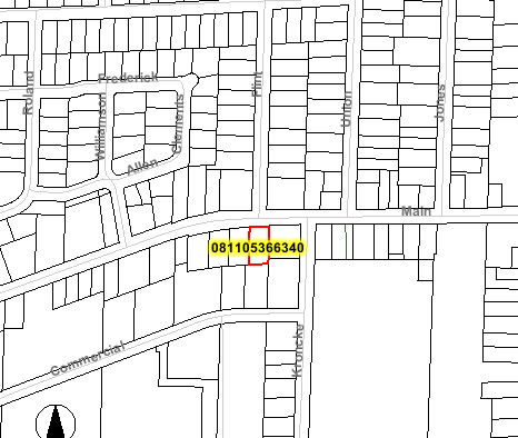 503 W Main St, Sun Prairie, WI à vendre Plan cadastral- Image 1 de 1