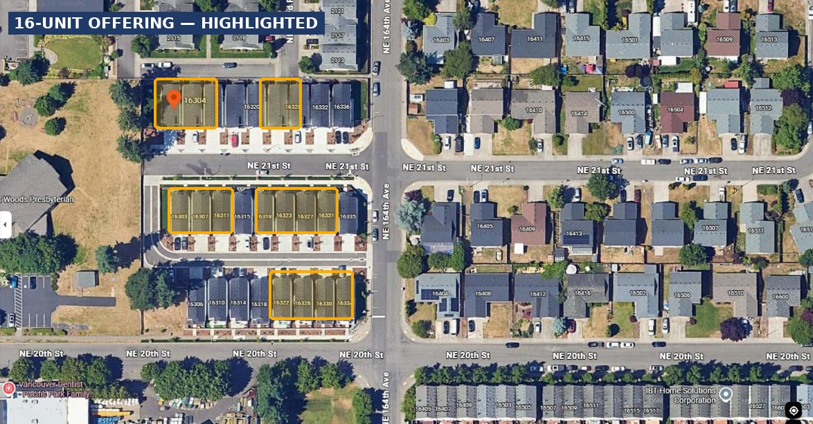 16324 NE 21st St, Vancouver, WA for sale Site Plan- Image 1 of 13