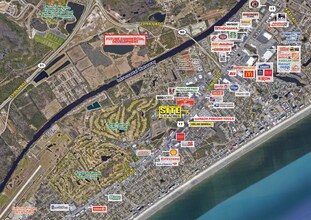 S Hwy 17 N, Myrtle Beach, SC - Aerial  map view