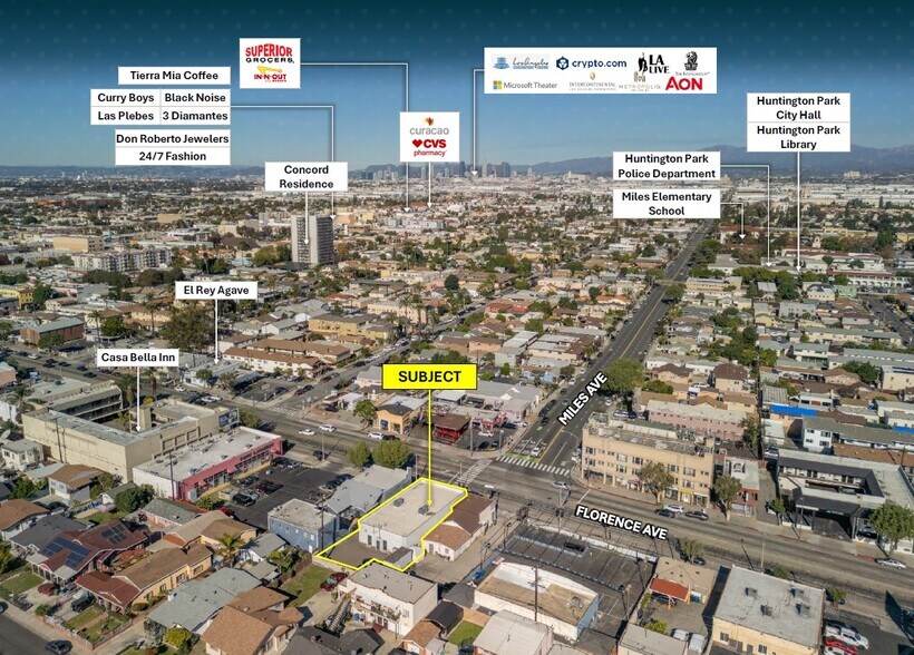 2822 E Florence Ave, Huntington Park, CA à vendre - Photo du bâtiment - Image 2 de 12