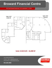 500 E Broward Blvd, Fort Lauderdale, FL à louer Plan d’étage- Image 2 de 2