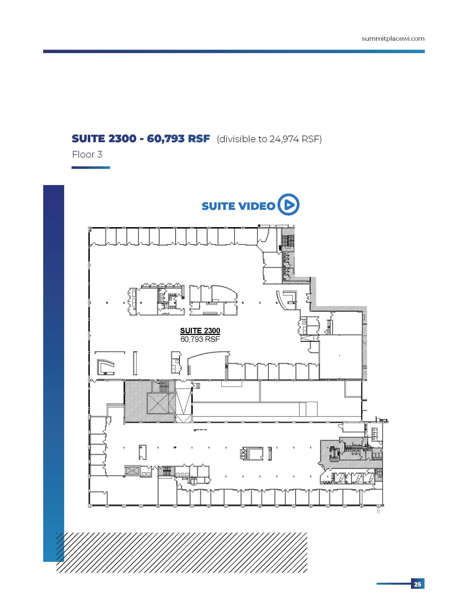 6737 W Washington St, West Allis, WI à louer Plan d  tage- Image 1 de 1