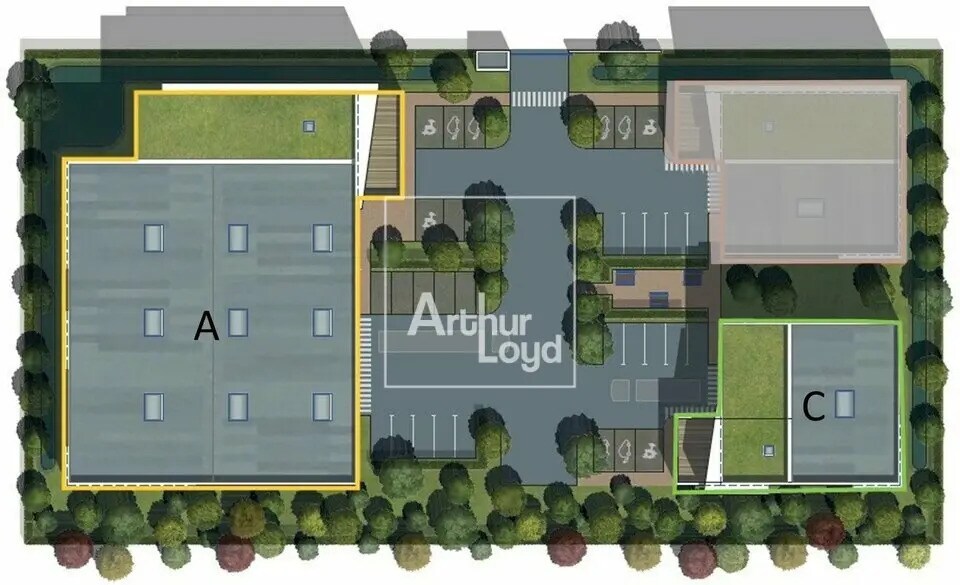 Flex in Bondoufle for sale - Site Plan - Image 1 of 1