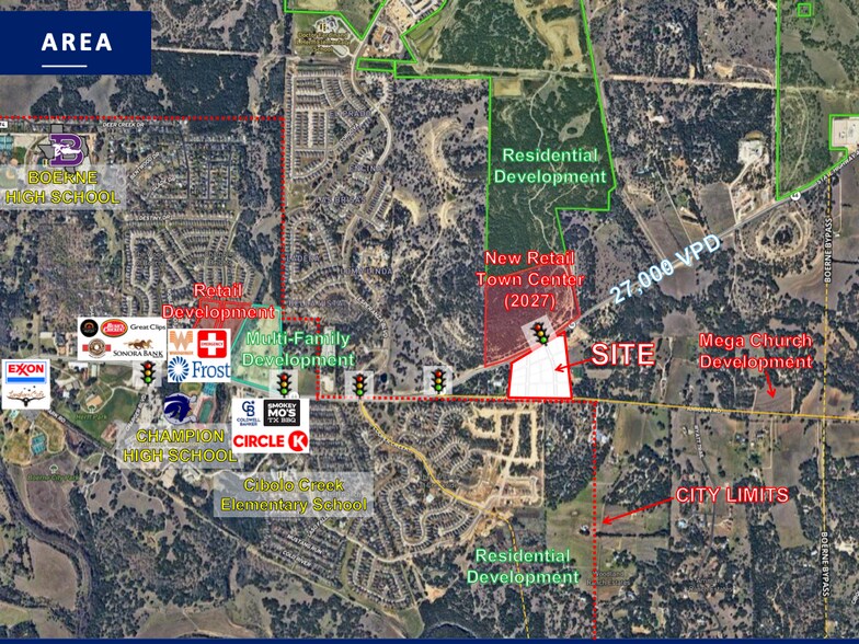 149 State Highway 46 E, Boerne, TX à vendre - Aérien - Image 2 de 23