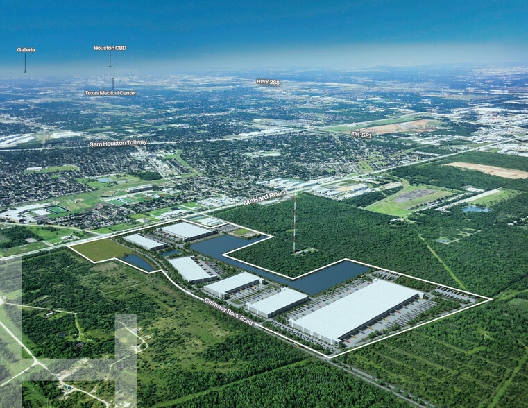 6000 McHard Rd, Houston, TX à louer - Photo du bâtiment - Image 2 de 8