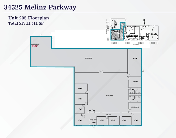 34525 Melinz Pky, Eastlake, OH for lease Floor Plan- Image 1 of 2