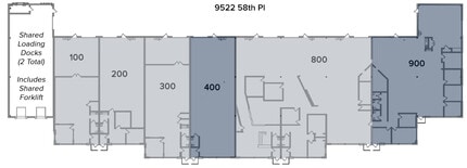 9522 58th Pl, Kenosha, WI à louer Plan d’étage- Image 1 de 1