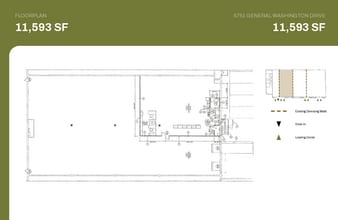 5751 General Washington Dr, Alexandria, VA à louer Plan d’étage- Image 1 de 2