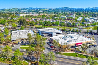 1330 N Dutton Ave, Santa Rosa, CA - Aerial  map view