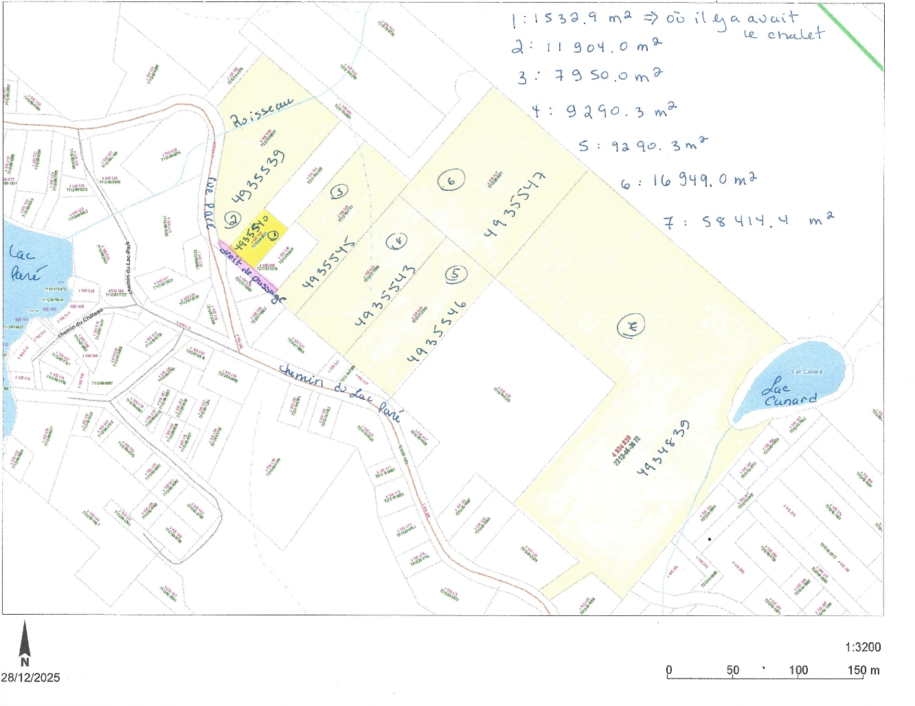 9 Rue Paré, Chertsey, QC à vendre Plan de site- Image 1 de 2