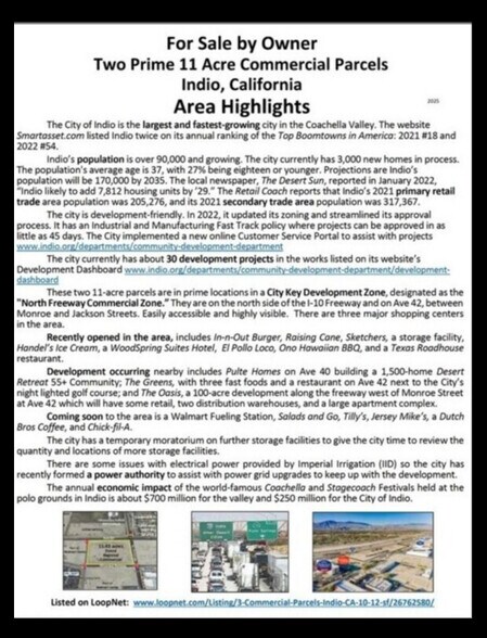 Two Prime 11 acre Commercial Parcels portefeuille de 2 propriétés à vendre sur LoopNet.ca - Autre - Image 3 de 12