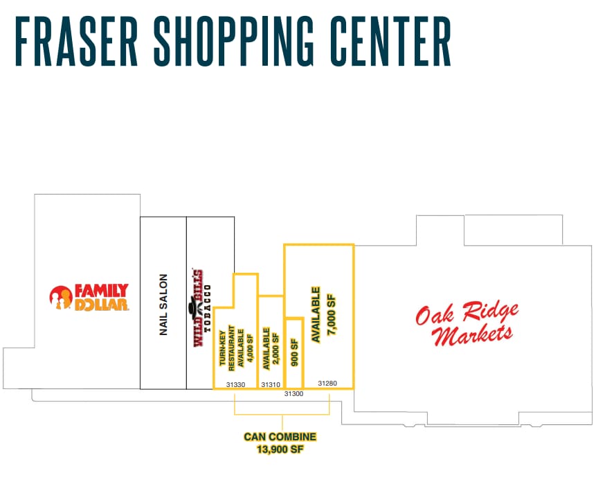 31240-31340 Groesbeck Hwy, Fraser, MI for lease Floor Plan- Image 1 of 1