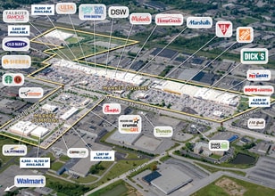 770-790 Jefferson Rd, Henrietta, NY - AÉRIEN  Vue de la carte