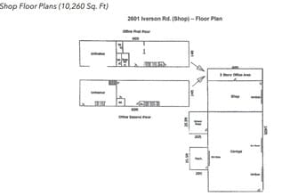 2601 Iverson Rd, Stoughton, WI for lease Floor Plan- Image 1 of 1