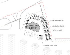 1320 N Columbia St, Milledgeville, GA à louer Plan de site- Image 2 de 2